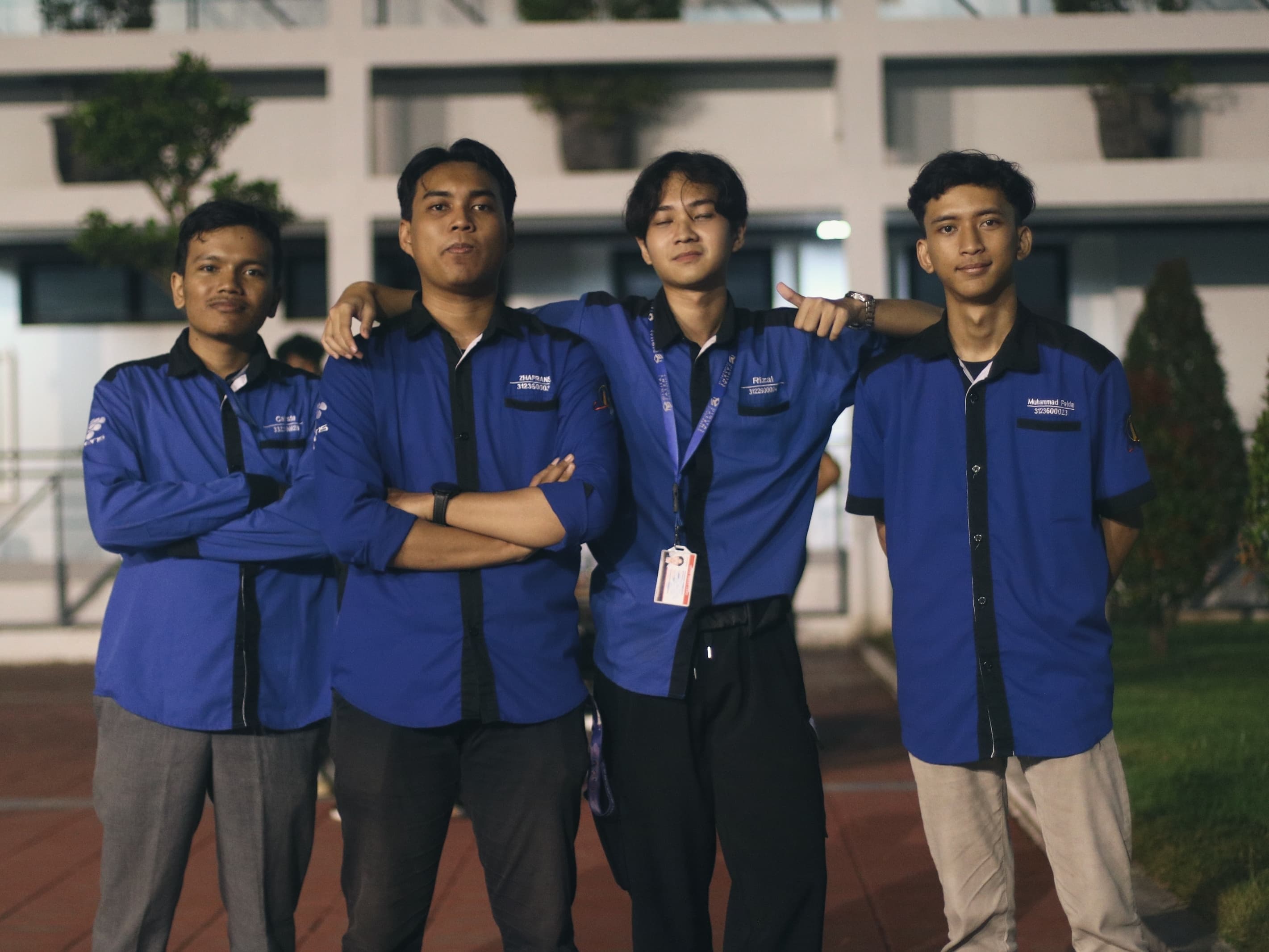 Photo with the OSC team